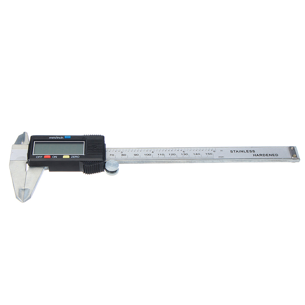 Digital Caliper LCD Stainless Electronic Ruler Micrometer Measuring 0-6inch 150mm