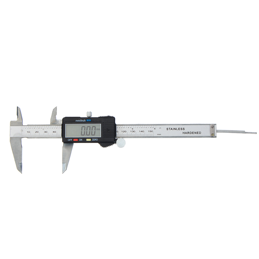 Digital Caliper LCD Stainless Electronic Ruler Micrometer Measuring 0-6inch 150mm