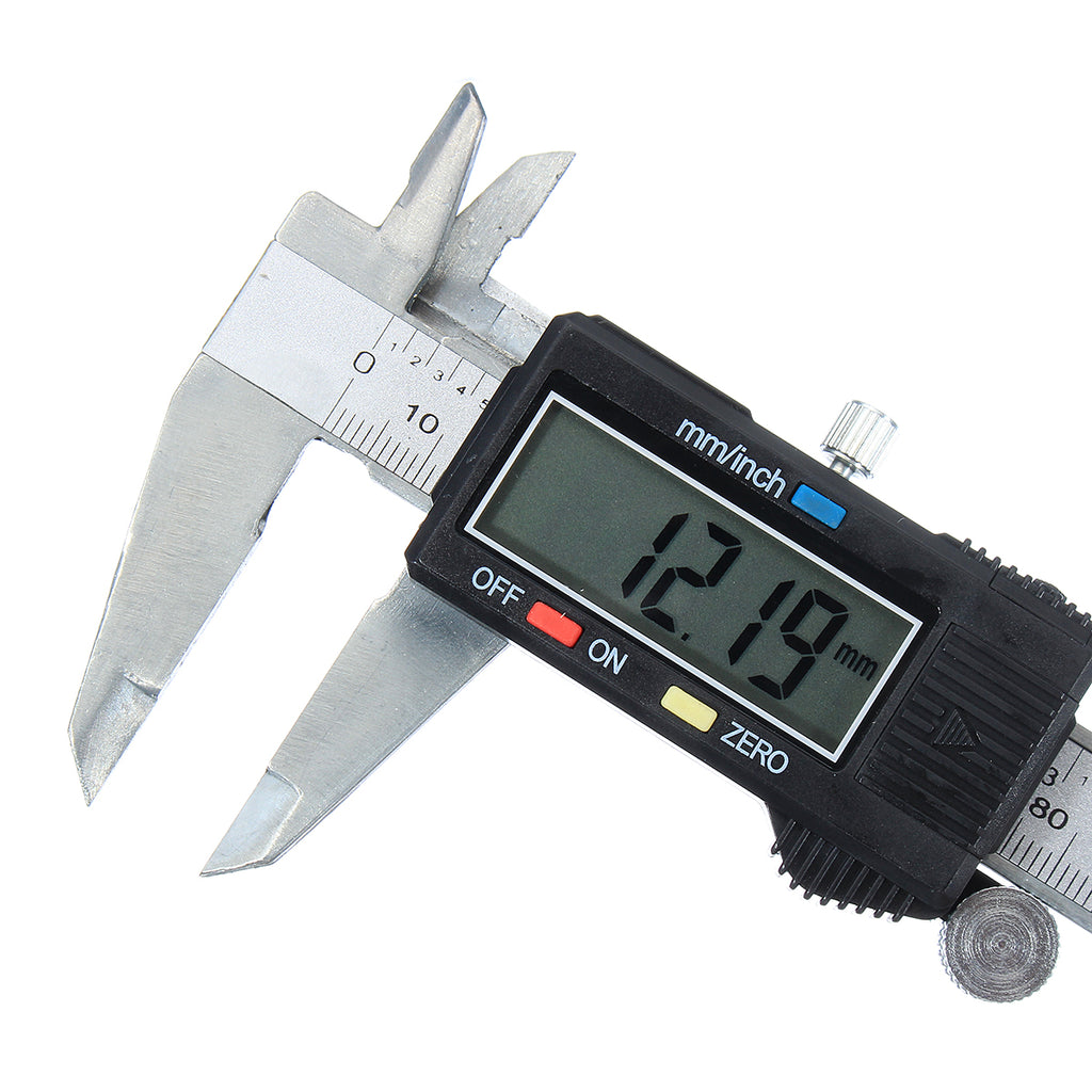 Digital Caliper LCD Stainless Electronic Ruler Micrometer Measuring 0-6inch 150mm